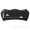 Game Keyboard, Standard 104-key Layout Design, Sized 490 x 211 x 36mm